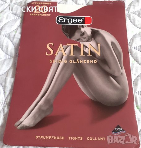Нов луксозен  чорапогащник със сатенен блясък , снимка 5 - Бельо - 39649620