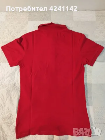 Тениска с яка GUCCI червена / Polo Shirt GUCCI color red, снимка 3 - Тениски - 47315259