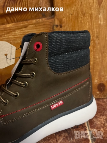 Кожени детски обувки/боти Levis, снимка 4 - Детски обувки - 52937200