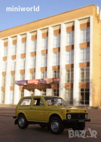 ВАЗ 2121 Лада Нива 4х4 - мащаб 1:43 на DeAgostini моделът е нов в блистер, снимка 2 - Колекции - 50968104