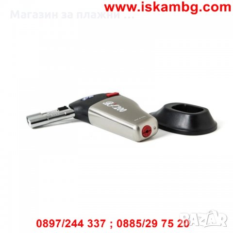 Газова горелка с пиезо запалване и стойка (BS200), снимка 12 - Други стоки за дома - 28576118