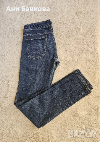 Дънки дамски, С-М, тъмни , снимка 3 - Дънки - 52588905