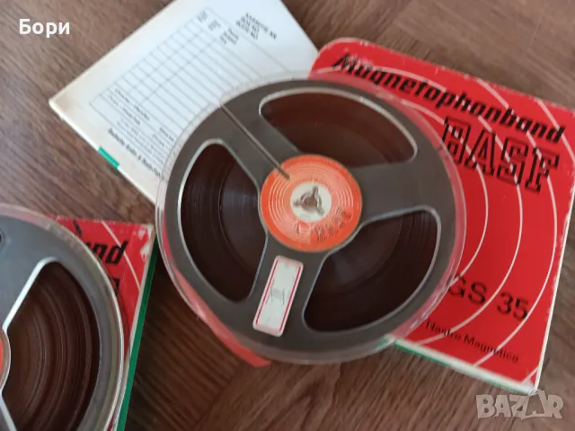 BASF 18см магнетофонни ролки, снимка 4 - Други музикални жанрове - 49641466