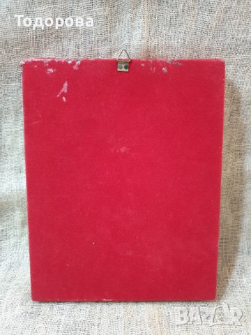 Метална икона, снимка 5 - Антикварни и старинни предмети - 43436584