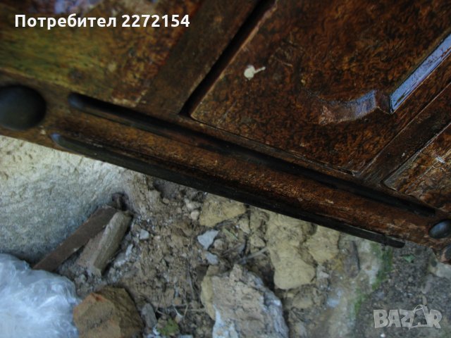 Античен скрин орех-19 век, снимка 6 - Антикварни и старинни предмети - 33551793