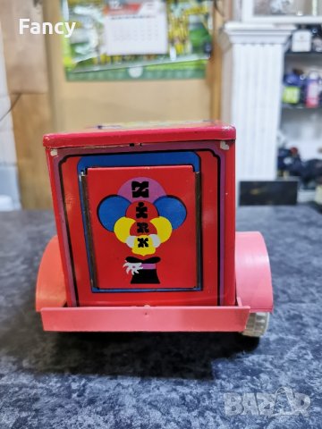 Стара ламаринена детска играчка с батерия, снимка 5 - Колекции - 43491646