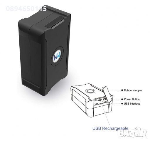 GPS тракер с включена СИМ карта, за деца, възрастни хора, животни, автомобили, стоки, багаж, 30 дни , снимка 14 - Други - 35391101