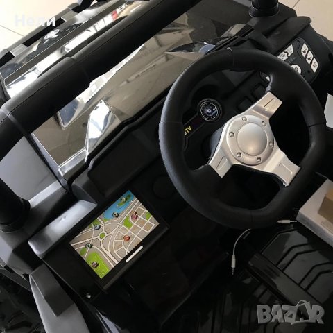 Акумулаторен Двуместен джип Off-Road Extreme 4X4 UTV 24V батерия, снимка 12 - Детски велосипеди, триколки и коли - 43686165