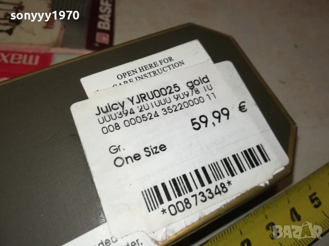 JUICY COTURE GOLD BORN IN USA-ВНОС SWISS 2709251901, снимка 13 - Гривни - 51859359