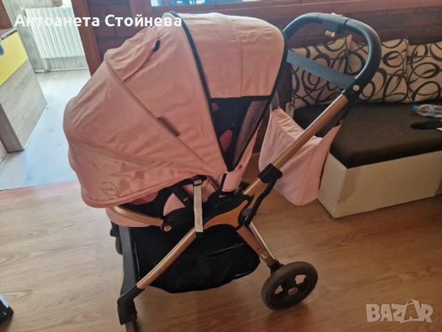 Бебешка количка 3в1 CHIPOLINO Infinity, снимка 3 - Детски колички - 50791938