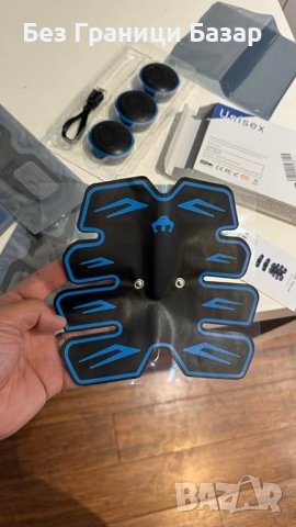 Нов Портативен EMS Стимулатор за Мускули Удобен Ефективен, снимка 8 - Други - 43498749