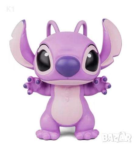 Големи луксозни фигурки Стич и Ейнджъл 20см, Stitch Angel фигурка, снимка 3 - Фигурки - 53063397