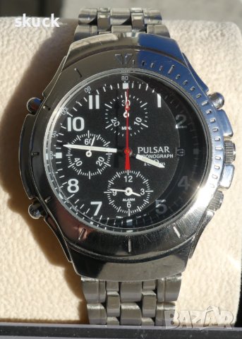 PULSAR  Y182-7D10, хронограф, аларма.