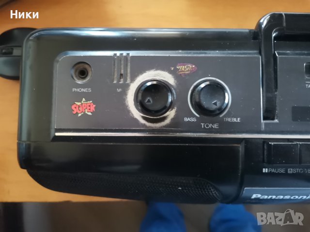 Panasonic RX-FT500 двукасетъчен касетофон, 30 лв, снимка 3 - Радиокасетофони, транзистори - 43473502