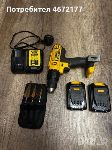Продавам акумулаторен винтоверт DeWALT DCD776, снимка 4 - Друга електроника - 52696108