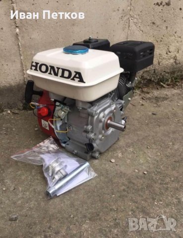Двигател за мотофреза Хонда 7.5 к.с. OHV четиритактов HONDA с ШАЙБА, снимка 3 - Градинска техника - 40875752