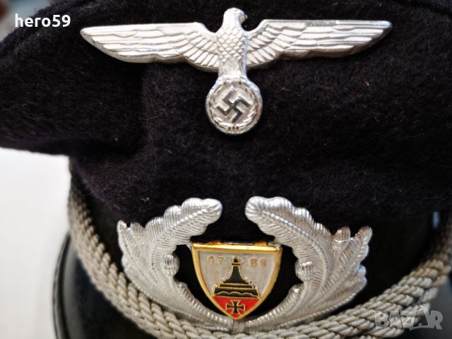 Немска фуражка WW2/Ветерани на железен кръст/Трети райх, снимка 2 - Антикварни и старинни предмети - 26576300