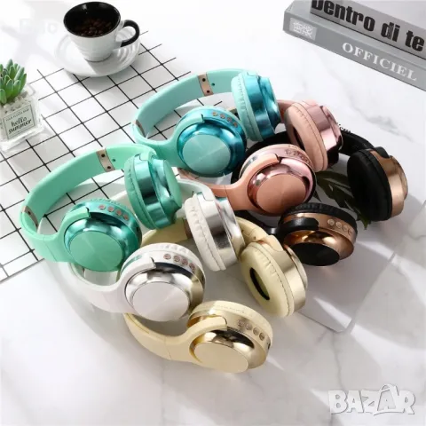 Нов модел: Безжични сгъваеми Bluetooth слушалки с лента, съвместими с Andorid  и iOS EP35, снимка 10 - Слушалки и портативни колонки - 47832106