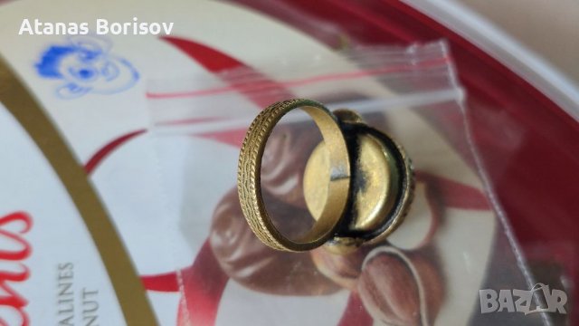 Възрожденски пръстен 19век., снимка 3 - Антикварни и старинни предмети - 38125925
