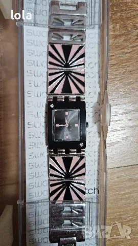 часовник Swatch, снимка 3 - Дамски - 47983617
