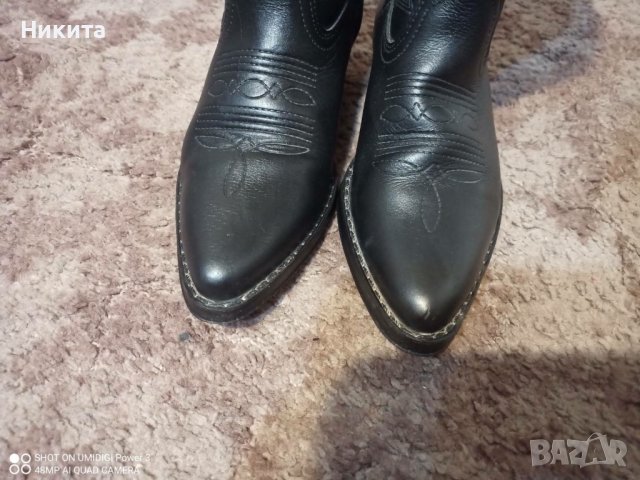 ALAMO-испански каубойски ботуши 36 номер-телешка кожа, снимка 2 - Дамски ботуши - 43836803