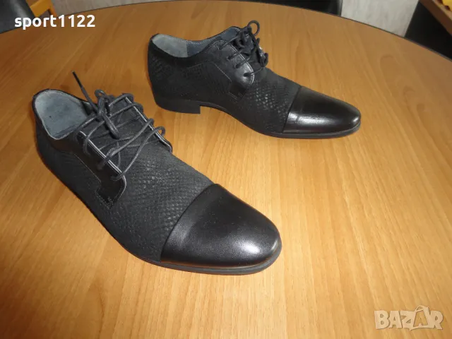 N41 Bianco Man/елегантни мъжки обувки, снимка 2 - Официални обувки - 48168661