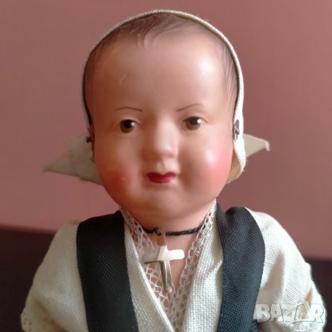 Колекционерска кукла France Celluloid 15 см, снимка 17 - Колекции - 44065609