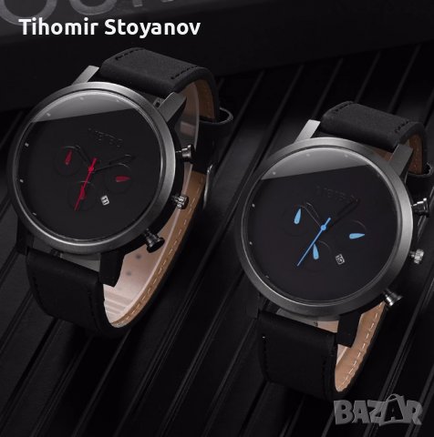 Мъжки часовник Хю Го, снимка 2 - Мъжки - 38805966