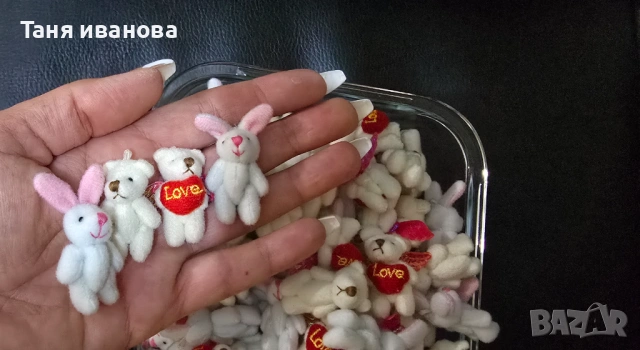 Мини декорации плюш