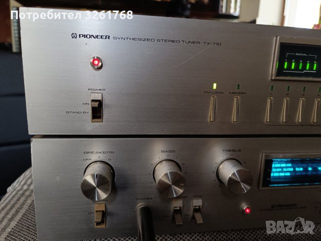 PIONEER SA-610/TX-710, снимка 5 - Ресийвъри, усилватели, смесителни пултове - 43602056