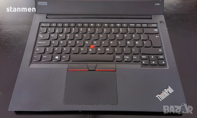 Продавам Гаранционнен Lenovo ThinkPad E495/IPSматFHDсKам/4x2.6ghzThr/ssd256gb+320gb/16gb/VegaHD/6чБа, снимка 6 - Лаптопи за игри - 53604279