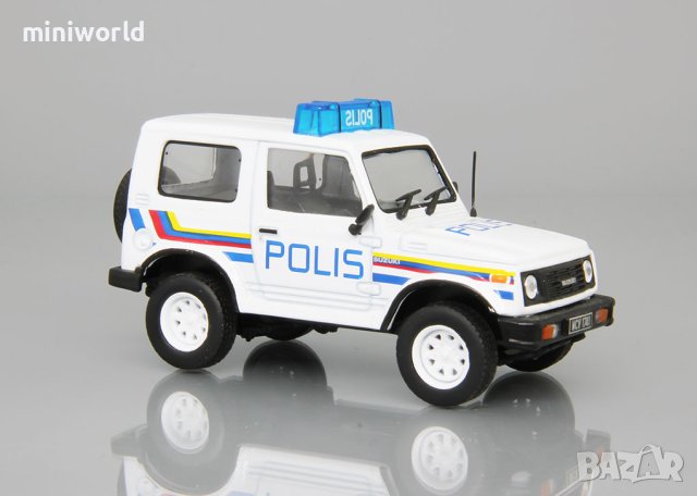 Suzuki Samurai Полиция Малайзия 1969 - мащаб 1:43 на DeAgostini моделът е нов в блистер