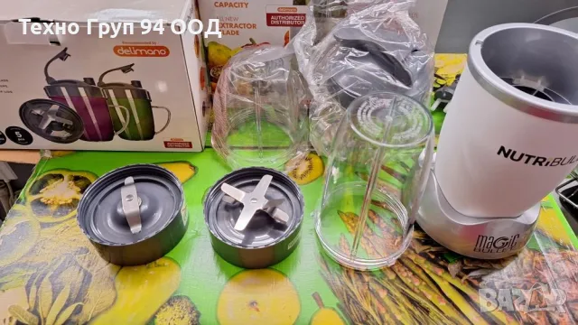 Делимано Нутри Булет блендер - оригинален чисто нов