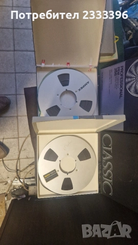 МЕТАЛНИ РОЛКИ ЗА МАГНЕТОФОН С КУТИИ, снимка 2 - Други - 53422801