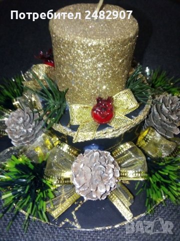 Ръчно изработена Коледна декорация 