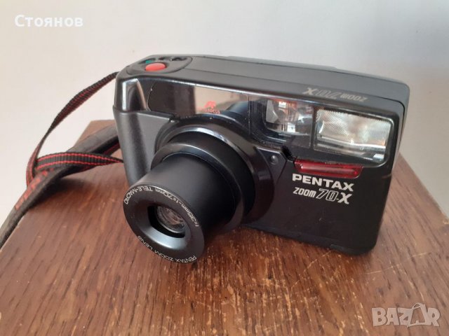 PENTAX zoom 70X 35mm camera Japan, снимка 4 - Фотоапарати - 38000886