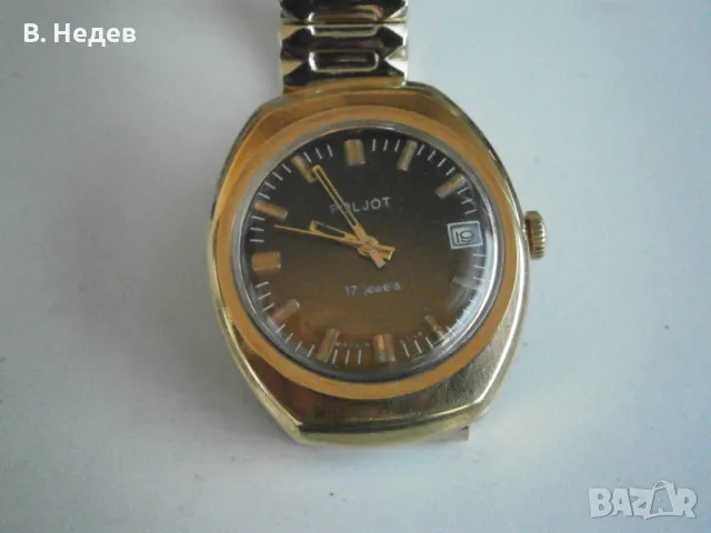POLJOT, 17 jewels, made in USSR, cal. 2614.2H! Каса 37х42мм, снимка 2 - Мъжки - 47639484