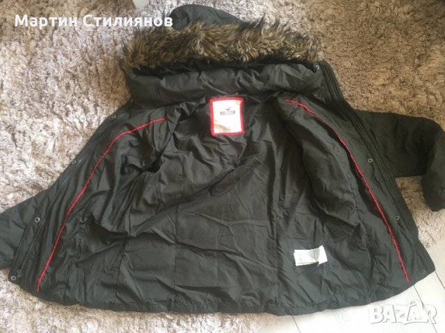 Hollister дамско зимно яке L размер , снимка 4 - Якета - 26938154