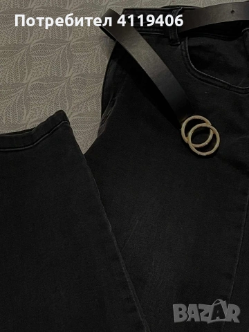 Черни дънки, снимка 2 - Дънки - 53400674