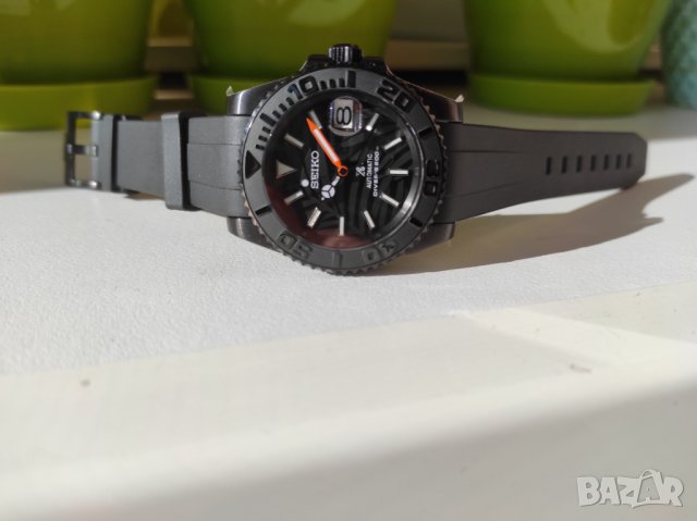 Seiko mod Orange hand Yacht pvd, снимка 3 - Мъжки - 43242856