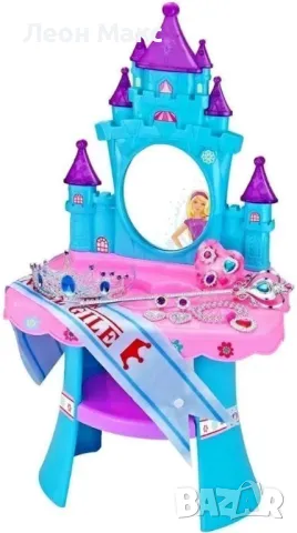 Тоалетка Замък с огледало на батерии и аксесоари , снимка 6 - Други - 48299313