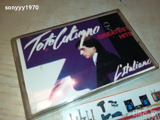 TOTO CUTUGNO 3010221911, снимка 2 - Аудио касети - 38503158