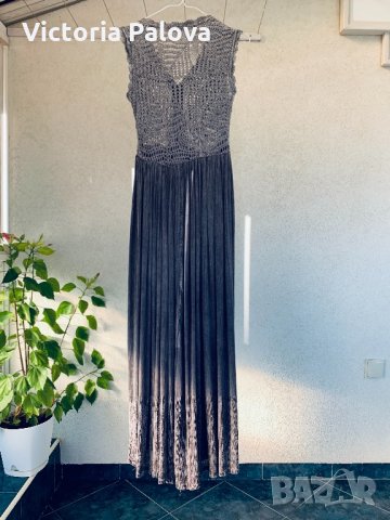 Дълга елегантна рокля ZABAIONE, снимка 7 - Рокли - 35175964