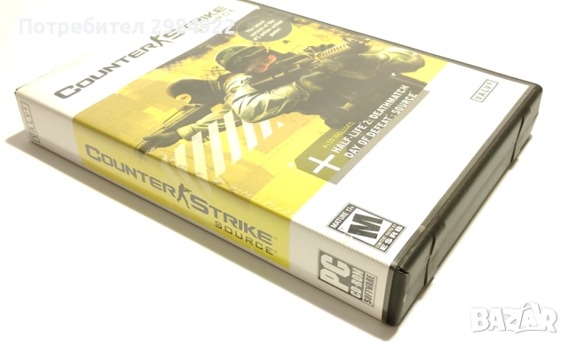 Counter-Strike: Source (PC, 2005) без драскотини 4 cd тествани + ключ оригинал, снимка 3 - Игри за PC - 53429022