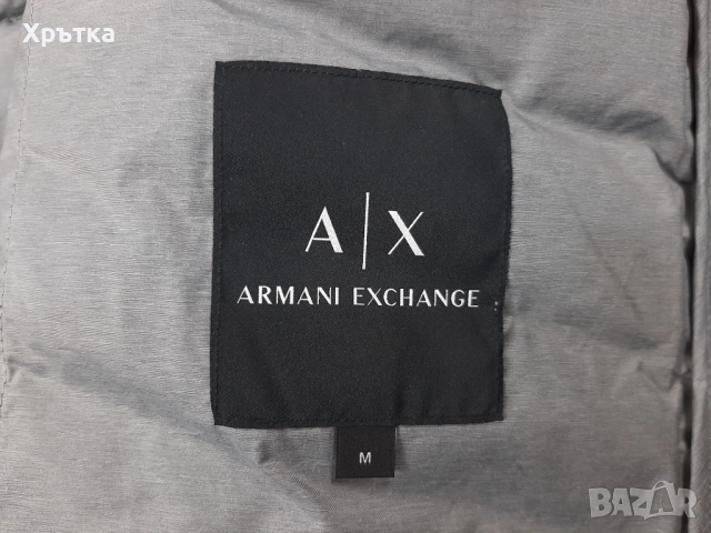 Armani Exchange Down Padded - Оригинално мъжко яке с пух р-р M, снимка 11 - Якета - 52078870
