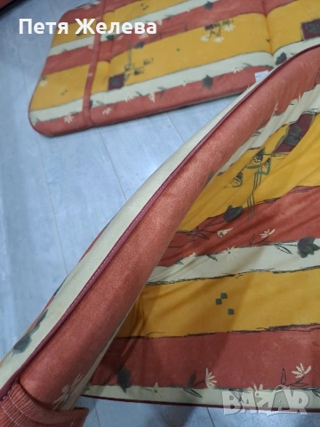 Градински възглавници/шалтета ACAMP(200/61/4см), снимка 5 - Градински мебели, декорация  - 53463263