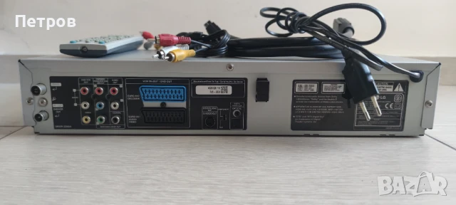 LG Video DVD/VHS COMBO , снимка 3 - Плейъри, домашно кино, прожектори - 51075939
