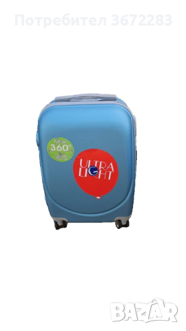 Куфар за ръчен багаж SUPER LIGHT 55x36x22: "360 градуса колела - различни цветове , снимка 3 - Куфари - 44844032