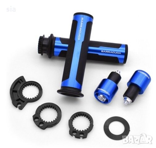 Дръжка за мотоциклет, ръкохватки за мотор, - 281 - синя