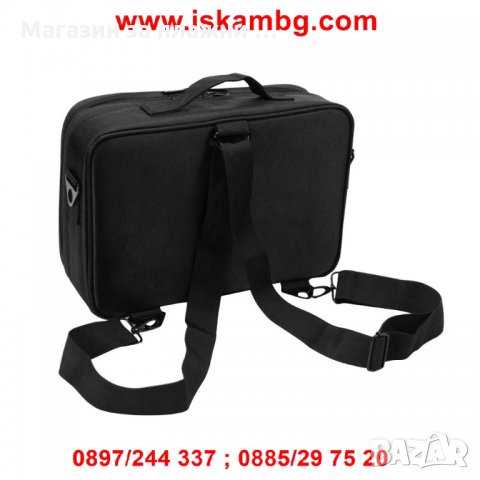 2в1 Куфар-органайзер с 3 отделения за козметика - КОД 2181 ГОЛЯМ, снимка 10 - Подаръци за жени - 28440092